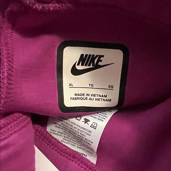Nike Women's Purple Tech Fleece Jogger Pants XL - Picture 7 of 9
